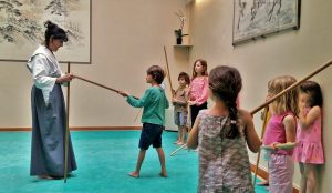 Cours d'éveil martial pour les enfants